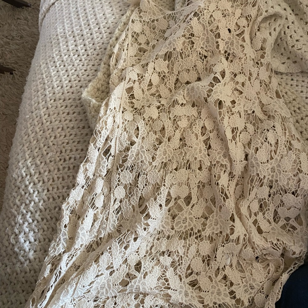 Lauren Conrad Embroidered Coverup